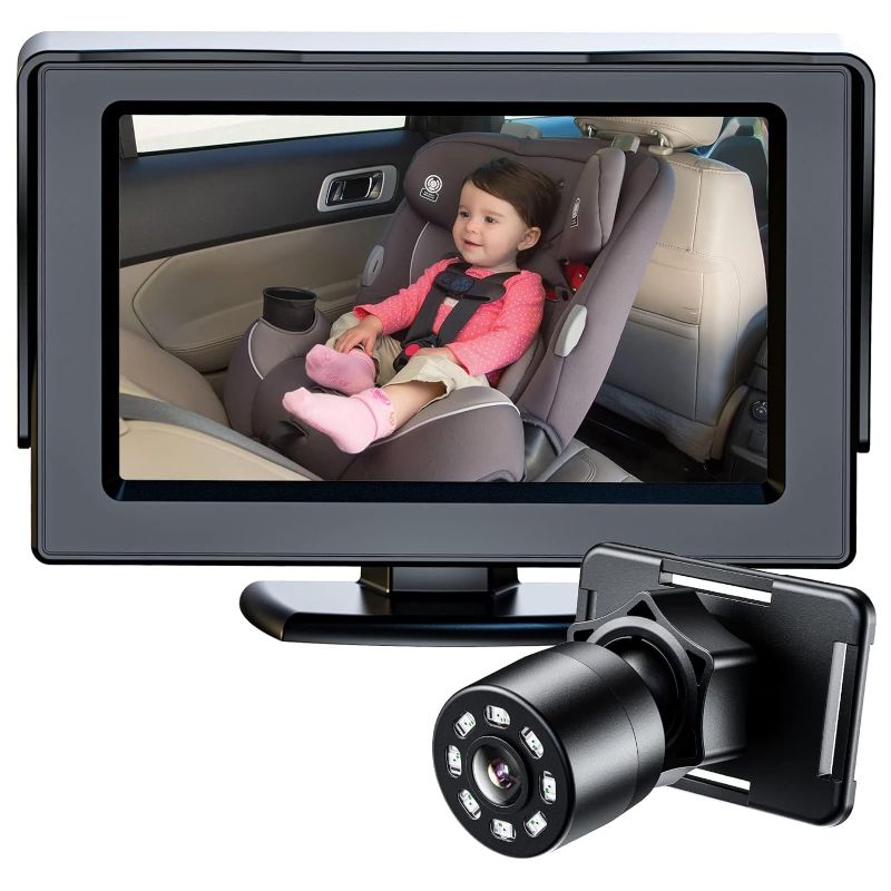 Photo 1 of Itomoro Baby Car Mirror, View Infant in Rear Facing Seat with Wide Crystal Clear View,Camera Aimed at Baby-Easily to Observe The Baby's Every Move
