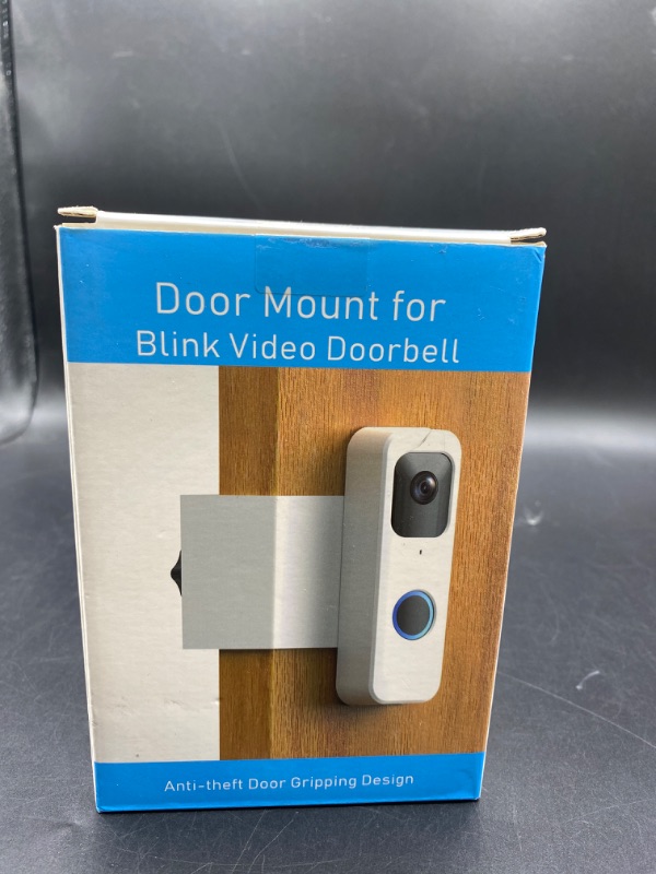 Photo 2 of Anti-Theft Blink Doorbell Mount, No-Drill Mounting Bracket Only Compatible with Blink Doorbell Camera, Accessories for Apartment Home Rentals (Blink Doorbell is NOT Included)
