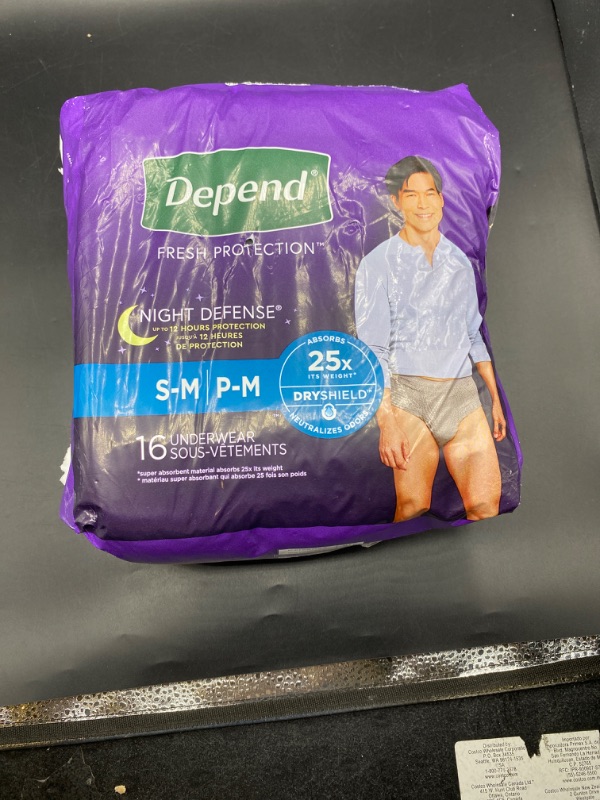 Photo 2 of Depend, Night Defense Incontinence Overnight Underwear for Women, 16 Count
