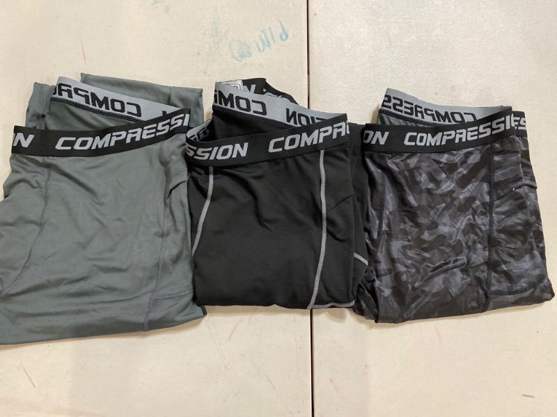 Photo 2 of size 4XL - Milin Naco Men's Compression Pants Compression Leggings Sports Compression Pants & Tights Running Tights Ski Base Layer