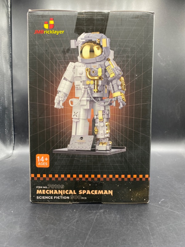 Photo 1 of JMBricklayer Space Astronaut Building Sets for Adults 70109, Space Toys Gifts for Kids 8-14 Boys Girls, Flexible Astronaut Building Blocks Model with Display Stand, Spaceman Fathers Day Birthday Gifts
