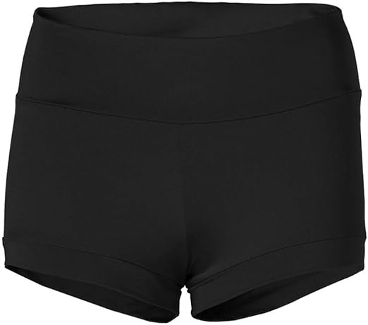 Photo 1 of Soffe Womens High Rise Slay Shortie, Black, S
