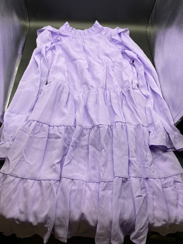 Photo 1 of Blibean Tween Girls Elegant Dresses with Belt- size 6/7
