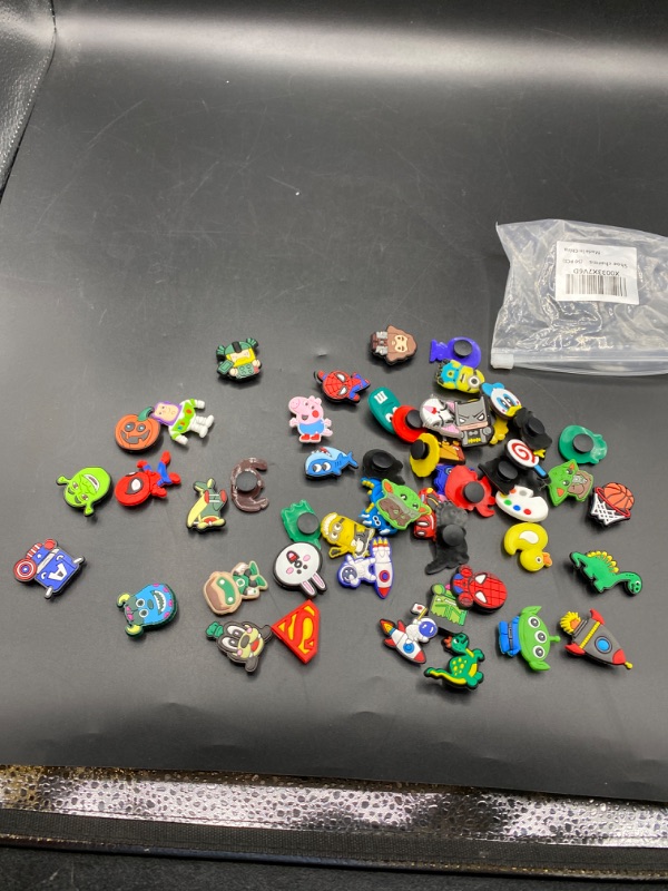 Photo 1 of PVC Random Different Shape Shoe Charms for Shoe Decoration Party Gifts for Shoe Decoration Multi-Item Party Favor Packs
