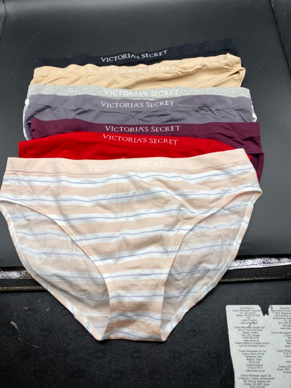 Photo 2 of Victoria's Secret Seamless Bikini Panty Pack, Underwear for Women- XL
