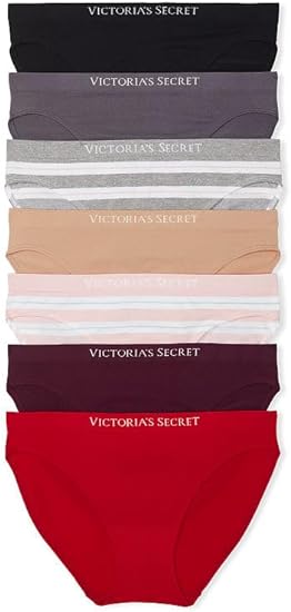 Photo 1 of Victoria's Secret Seamless Bikini Panty Pack, Underwear for Women- XL

