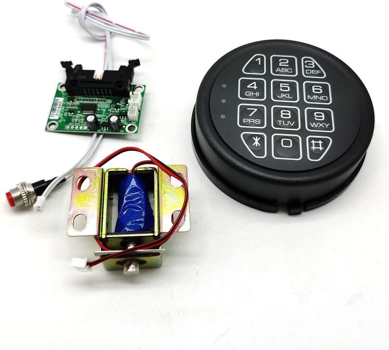 Photo 2 of Yosec  Safe Replacement Lock Electronic Black keypad Safe Lock