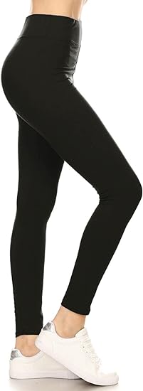 Photo 1 of (L) Leggings Depot High Waisted Leggings for Women Buttery Smooth & Soft Women's Leggings Solid Yoga
