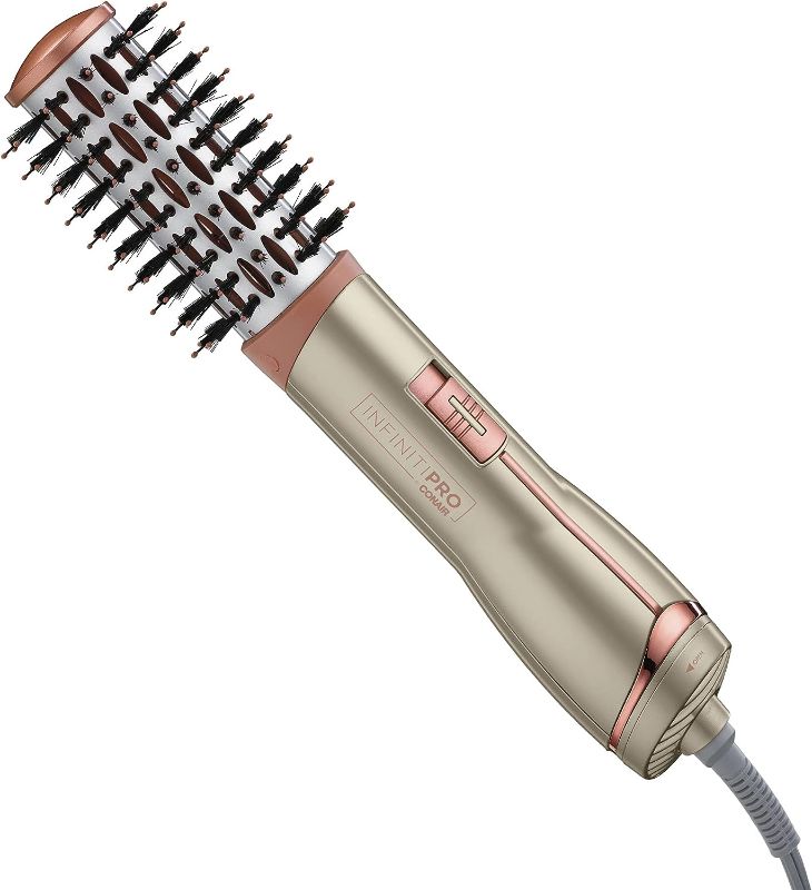 Photo 1 of CONAIR INFINITIPRO Frizz Free 1 1/2-inch Hot Air Brush, Dryer Brush
