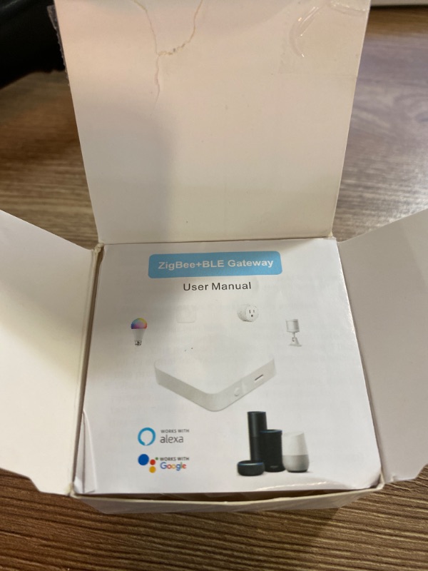 Photo 2 of Smart Hub Gateway: WI-FI & Zigbee & Bluetooth Mesh Multi-Protocol Communication Gateway, App Remote Control, Voice Control, Smart Home Bridge Compatible with Alexa/Google Home
