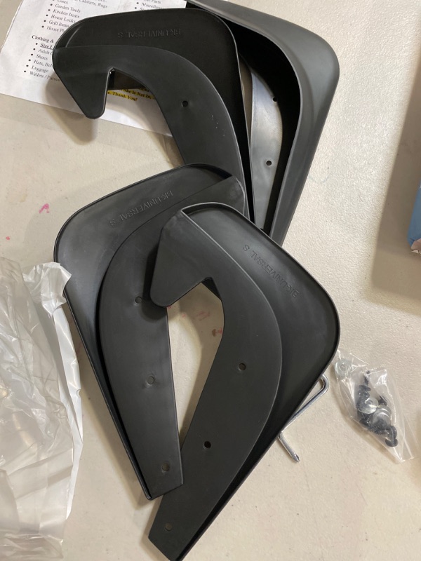 Photo 1 of SCITOO Splash Guards Mud Flaps Universal Fits for Toyota 86,for Toyota Avalon,for Toyota Camry,for Toyota Celic,for Toyota Corolla,Echo,Matrix,Mirai,MR2 Spyder,Prius,Solara,Yaris 2000-2019
