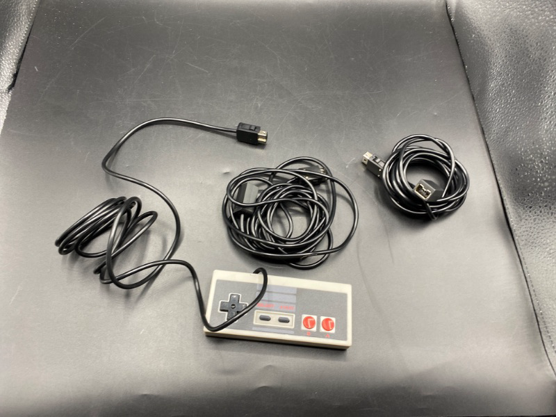 Photo 2 of 1 NES Mini Classic Controller with 2 Pack 10ft Extension Cable Compatible with NES Classic, SNES Classic Controller
