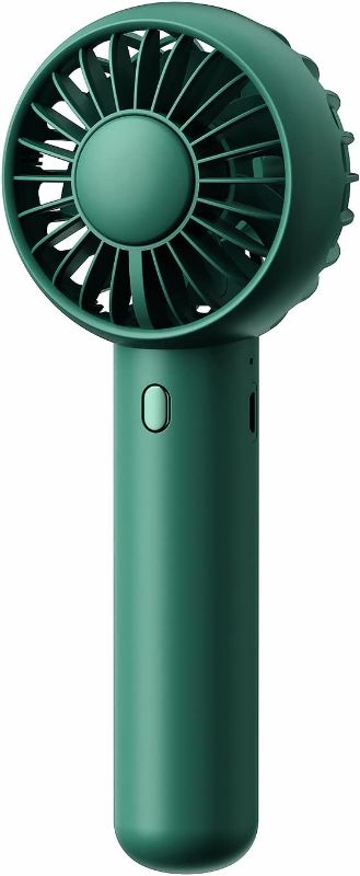 Photo 1 of Gaiatop Mini Portable Fan, Navy Green, Cute Design, Rechargeable Battery, Handheld and Desktop, Small and Light

