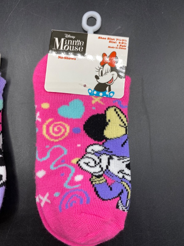 Photo 4 of Minnie Mouse Sock Bundle- size 4-8