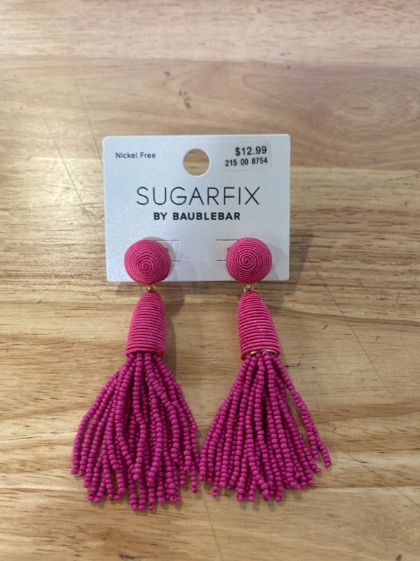 Photo 1 of SUGARFIX BAUBLEBAR pink earrings 