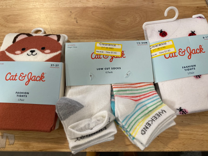 Photo 1 of 2 Pack of kids Tights& Socks 