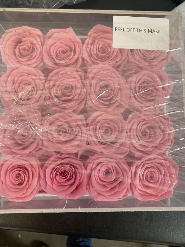 Photo 2 of Eterfield Preserved Roses Preserved Flowers for Delivery Prime 9-Piece Pink Roses That Last a Year Flower Gifts for Women Valentines Flowers for Girlfriend
