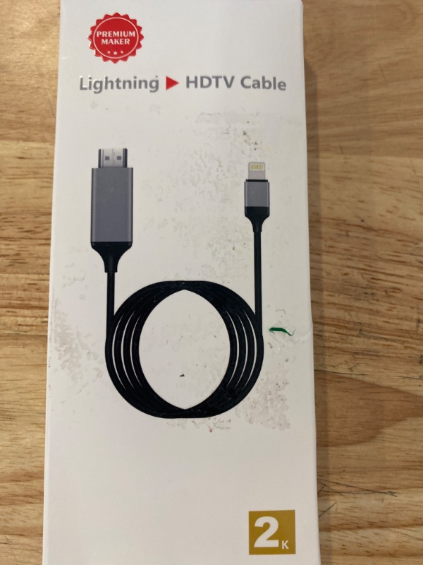 Photo 4 of [Apple MFi Certified] Lightning to HDMI Adapter for Phone to TV,Compatible with iPhone,iPad, Sync Screen Connector Directly Connect on HDTV/Monitor/Projector NO Need Power Supply,Support IOS11.0
