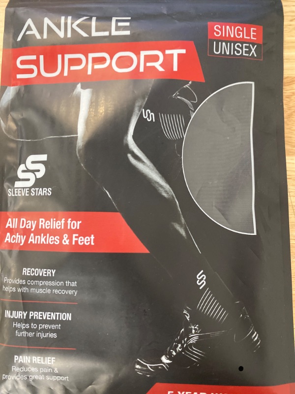Photo 1 of Bodyprox Ankle Support Brace, Breathable Neoprene Sleeve, Adjustable Wrap!
