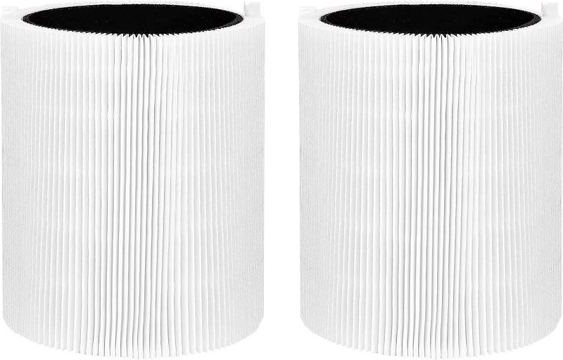Photo 1 of Fette Filter - 311 Air Purifier Replacement Filters, Compatible with Blueair Pure 311 High-efficiency 2-in-1 Filtration Systems, Particle Filter + Carbon Filter (Pack of 2)
