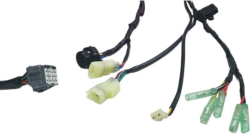 Photo 2 of 16ft Main Wiring Harness 36620-93J03 for Suzuki Outboard Controller Box Wire Harness
