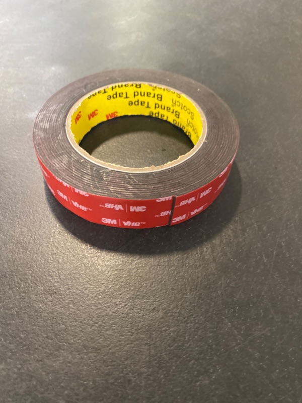 Photo 2 of 5952 VHB Tape: 2.5cm . x 15 ft. (Black)
