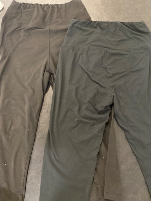 Photo 2 of S FULLSOFT 2 Pack Capri Leggings for Women-High Waist Tummy Control Non See Through Leggings Workout Pants
