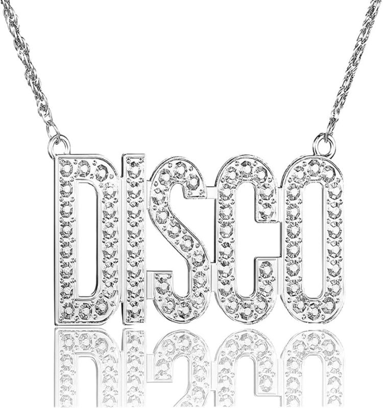 Photo 1 of Disco Necklace Disco Costume Accessories