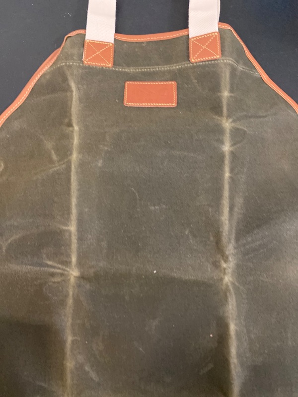 Photo 1 of Canvas Log Carrier Bag,Waxed Durable Wood Tote, Fireplace Stove Accessories,Extra Large Firewood Holder with Handles for Camping Best Gifts

