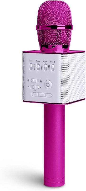 Photo 1 of Karaoke Microphone for Kids, Wireless - Bluetooth Speaker, Singing Machine Toy, for Girl
