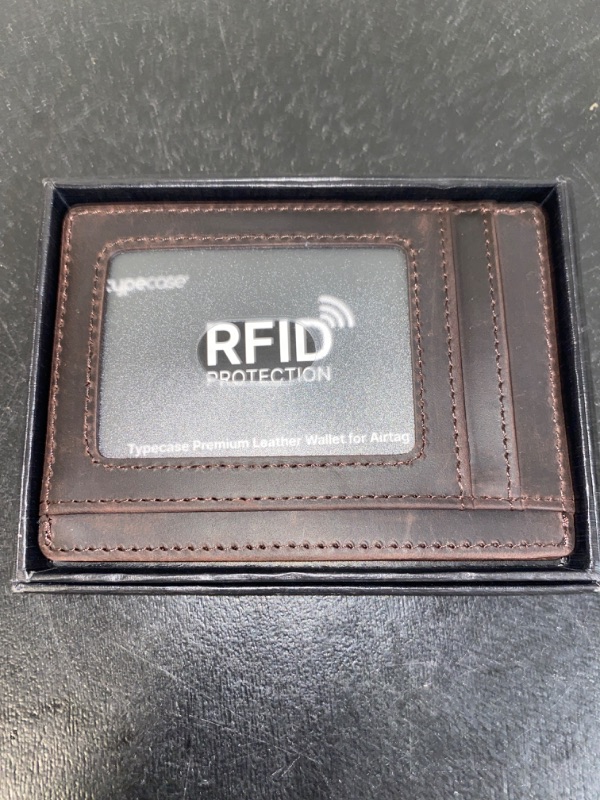 Photo 1 of Leather Wallet RFID Protection 