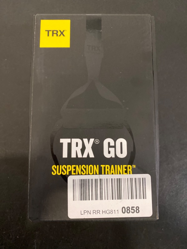 Photo 5 of TRX GO Suspension Trainer System, Full-Body Workout for All Levels & Goals, Lightweight & Portable, Fast, Fun & Effective Workouts, Home Gym Equipment or for Outdoor Workouts , Grey
