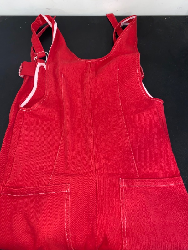 Photo 1 of M/L Red Women's Overalls 