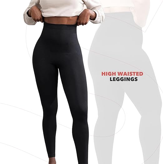 Photo 3 of 2XL High Waisted Shaping Leggings- ShapeMint 