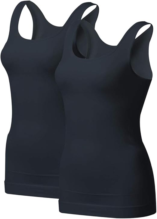 Photo 1 of XL Body Shaping Tank Top Black- Mistirik/2 Pack 