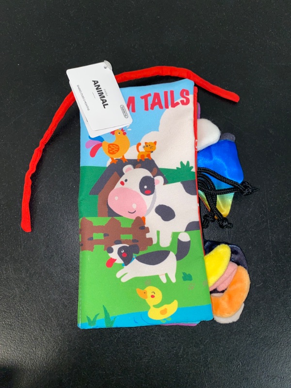 Photo 1 of  Baby Books Toys, Soft Toys Baby Cloth Books, Touch and Feel Crinkle Books for Babies Infants Toddler Early Development Interactive Car Toys & Stroller Toys for Boys Girls