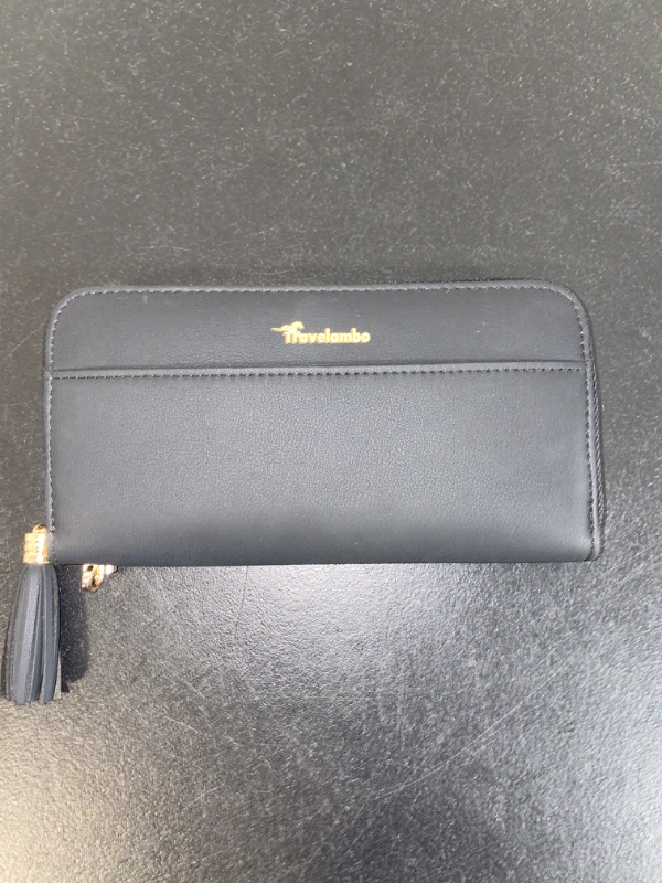 Photo 1 of Black Long Wallet 