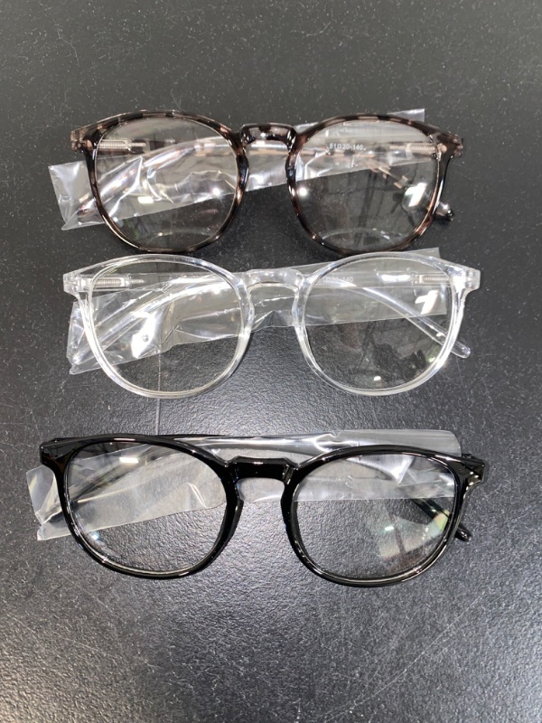 Photo 1 of 3 Pack of Clear Lens Glasses 