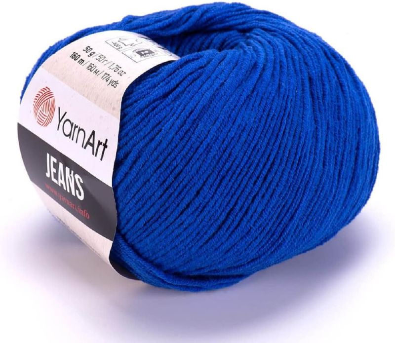 Photo 1 of arn ArtYarnart Jeans Yarn, Amigurumi Cotton Yarn, Cotton Yarn Crocheting, Knitting Yarn, amigurumi Cotton Yarn, Turkish Yarn, 55% Cotton – 45%