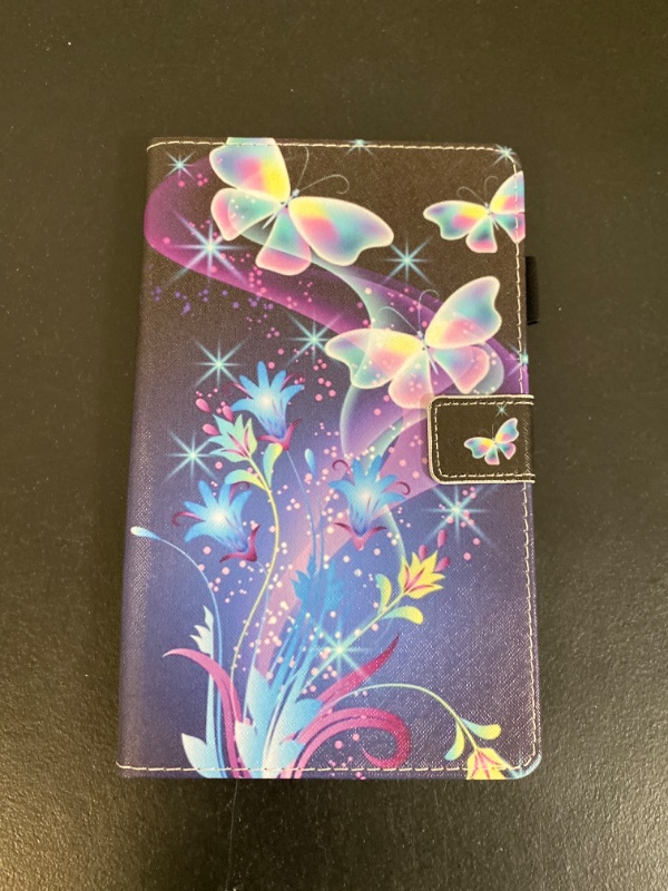 Photo 1 of Galaxy Tab S3 9.7 case, Dteck PU Leather Protective Case with Auto Wake/Sleep Feature Smart Shell Stand Folio Wallet Cover for Galaxy Tab S3 Tablet 9.7 Inch SM-T820 T825 T827,Purple Butterfly