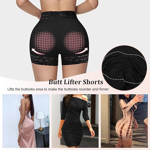 Photo 1 of M Butt Lifter Panties Faja Shapewear for Women Tummy Control Shorts Seamless Thigh Slimming Compression Underwear