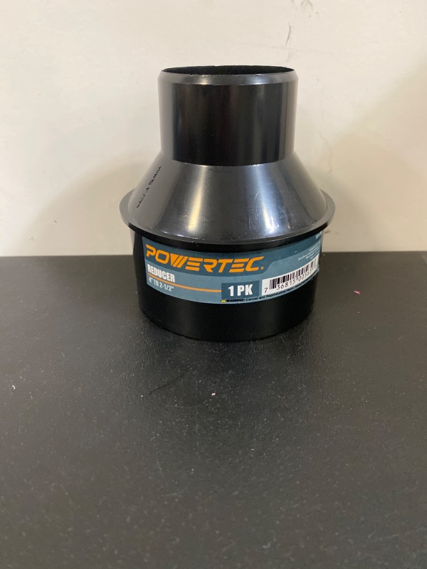Photo 2 of POWERTEC 70136 4-inch to 2-1/2-inch Cone Reducer
