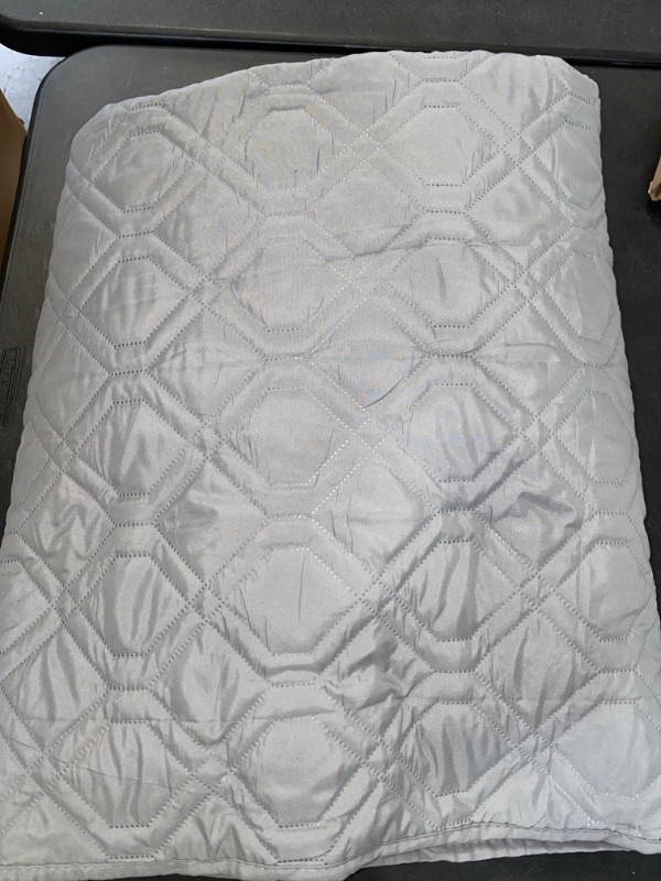 Photo 1 of Full--Queen Gray Quilt 