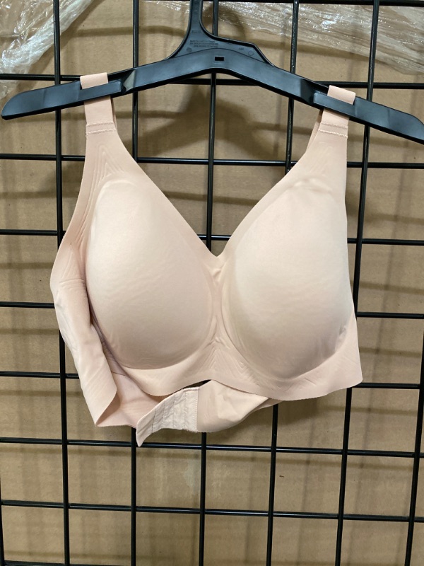 Photo 2 of L COMFELIE Wireless Bra for Women Seamless Support Bralette, Comfort Lightly Lined Born for Her Ultra-Fit T-Shirt Bra 