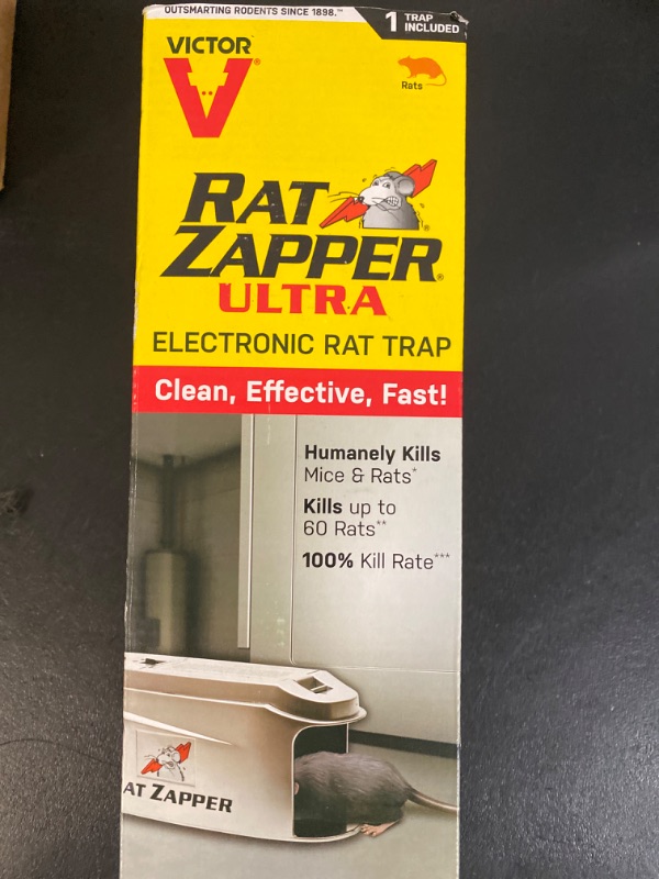 Photo 2 of Victor RZC001-4 Classic Rat Trap, 12 in L, 4-5/16 in W, 4-1/2 in H
