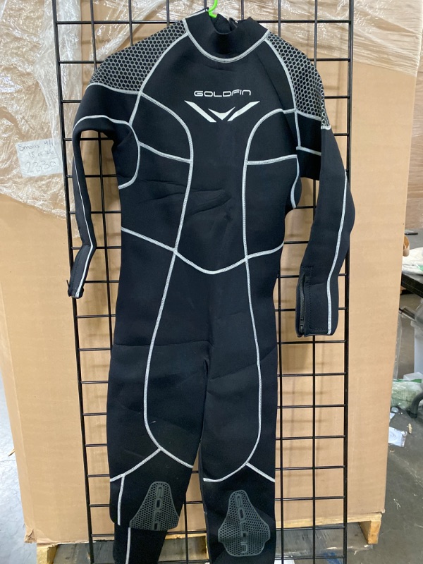 Photo 2 of L GoldFin Wetsuit Women Men, 3mm Neoprene Wet Suit Full/Shorty Wetsuits Back Zip for Water Sports Diving Kayakboarding Surfing Snorkeling Swimming
