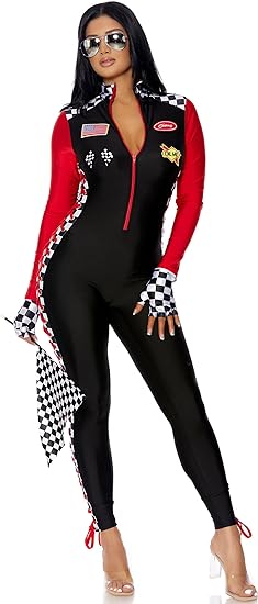 Photo 1 of M/L Forplay womens Shift Gears Sexy Racer Costume
