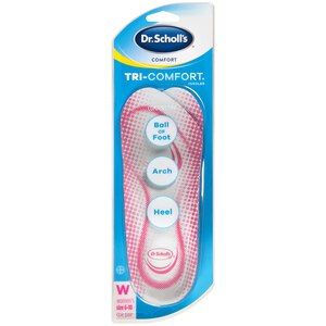 Photo 1 of Size 6-10 Dr. Scholl's Comfort Tri-Comfort Insoles for Women, 1 Pair
