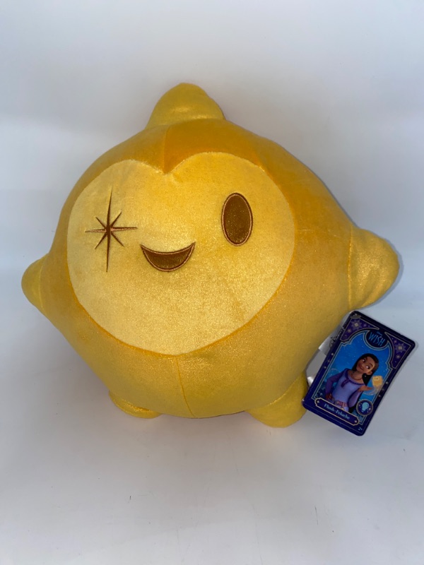 Photo 2 of Disney Store Official Star Light-up Plush from 'Wish' Series - 14-Inch Glowing Soft Toy - Illuminating Night Companion - Unique & Magical Gift for All
