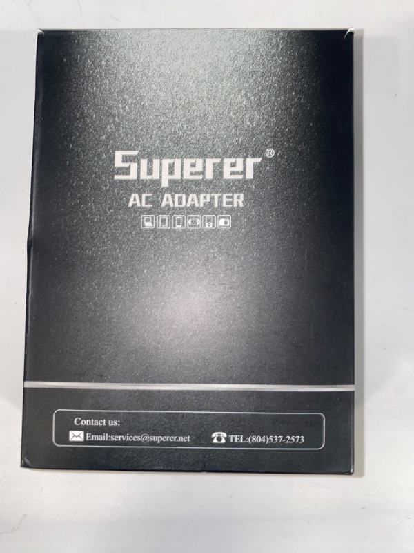 Photo 2 of Superer 45W AC Charger Fit for Acer Aspire 3 Notebook Laptop Adapter Power Supply Cord